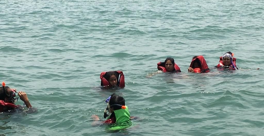 Snorkeling Grand Island Goa